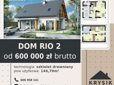 RIO 2 szkielet drewniany